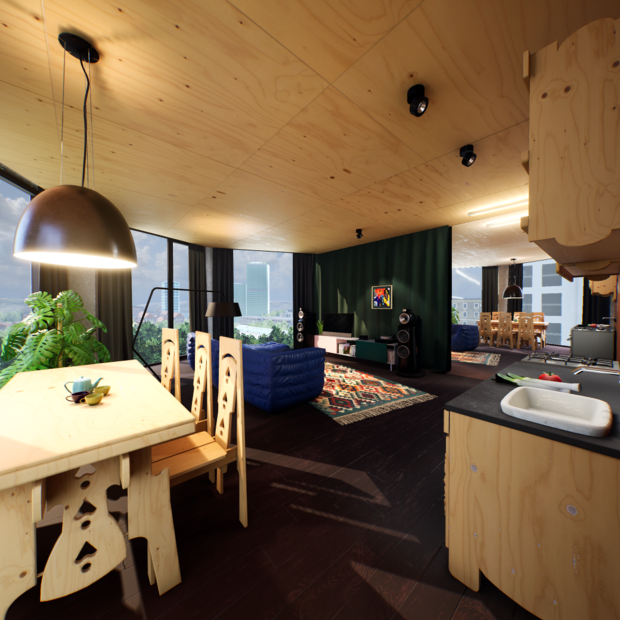 Фото из портфолио Интерьер Friedenheimer Brücke 19, Мюнхен – фотографии дизайна интерьеров на INMYROOM