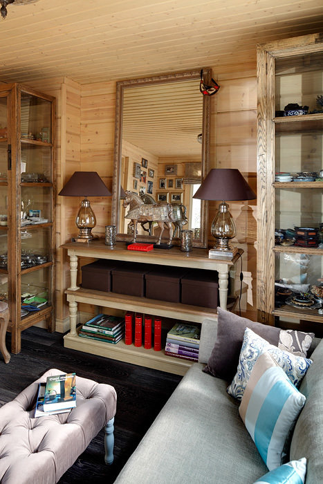 Фотография: Гостиная в стиле Восточный, Эклектика, Дом, Дома и квартиры, Проект недели, Школа "Детали", dom-iz-brusa – фото на INMYROOM