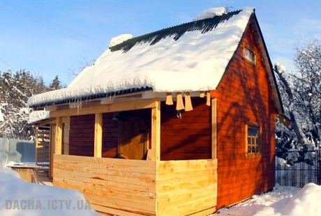 Постройка гостевого домика для тв-шоу "Дача"