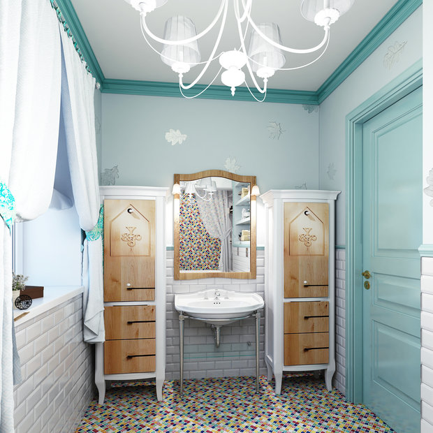 Фото из портфолио Коттедж «Прогулка» в классическом американском стиле с элементами лофта и востока – фотографии дизайна интерьеров на INMYROOM