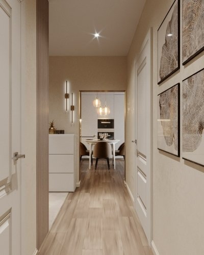 Фото из портфолио Квартира 70 кв.м – фотографии дизайна интерьеров на INMYROOM