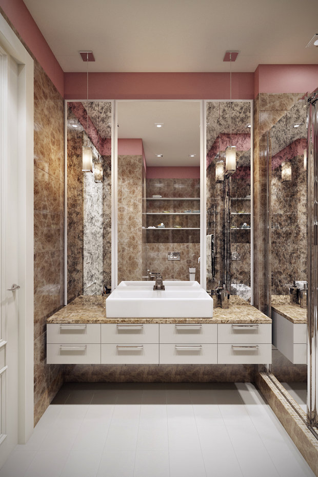 Фото из портфолио Проект Лефортово, 140м2 – фотографии дизайна интерьеров на INMYROOM