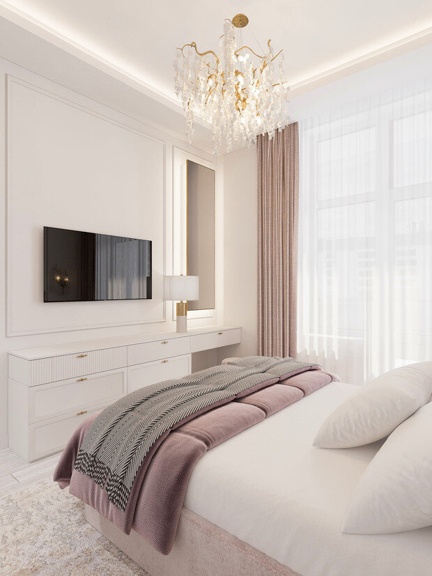 Фото из портфолио Жк 8 Кленов_Мастер-спальня – фотографии дизайна интерьеров на INMYROOM