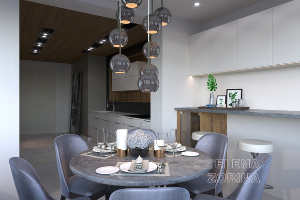 Фото из портфолио Квартира "Moderno" – фотографии дизайна интерьеров на INMYROOM