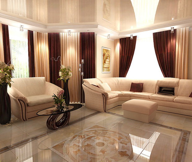 Фото из портфолио Классическая гостиная комната – фотографии дизайна интерьеров на INMYROOM