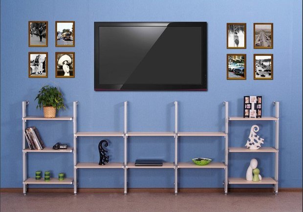 Фото из портфолио Стеллажная система – фотографии дизайна интерьеров на INMYROOM