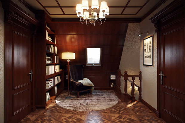 Фото из портфолио Классика семейных традиций – фотографии дизайна интерьеров на INMYROOM
