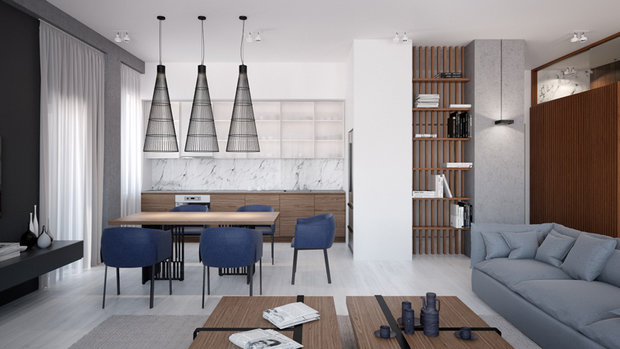 Фото из портфолио Минимализм – фотографии дизайна интерьеров на INMYROOM