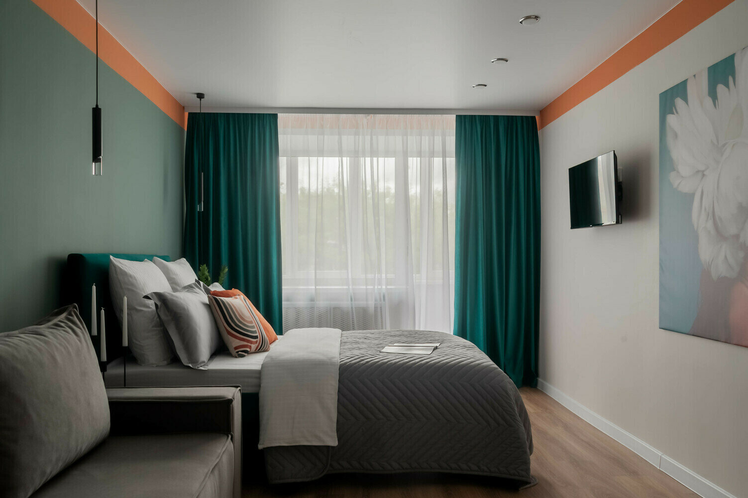 Фотография: Спальня в стиле Современный, Квартира, Советы, Проект недели, Хрущевка, 1 комната, до 40 метров, Кострома, Стелла Ведерникова – фото на INMYROOM