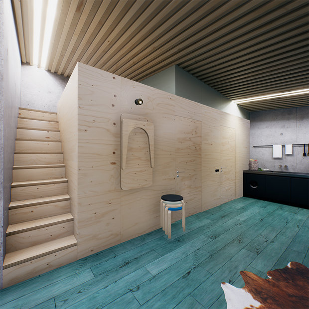 Фото из портфолио Интерьер Untere Straßäcker 19, Мюнхен.  – фотографии дизайна интерьеров на INMYROOM