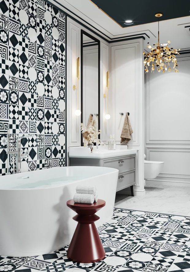 Фото из портфолио Nouveau Classique – фотографии дизайна интерьеров на INMYROOM