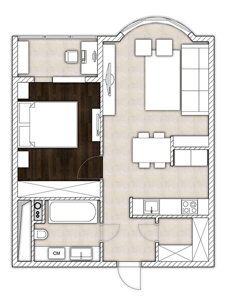 Фотография: Планировки в стиле  – фото на INMYROOM