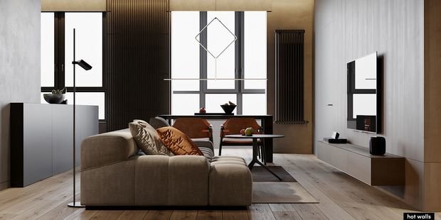 Фото из портфолио Сердце столицы 100 – фотографии дизайна интерьеров на INMYROOM