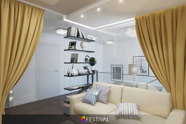 Фото из портфолио Проект "Art DECO" – фотографии дизайна интерьеров на INMYROOM