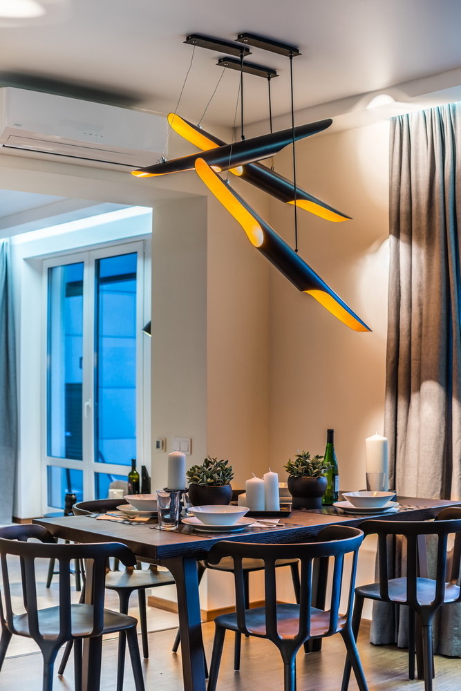 Фотография: Кухня и столовая в стиле Современный, Квартира, Проект дня, Санкт-Петербург, новостройка, Монолитный дом, Арина Волкова, Андрей Белимов-Гущин, 2 комнаты, Более 90 метров – фото на INMYROOM Фотография: Кухня и столовая в стиле Современный, Квартира, Проект дня, Санкт-Петербург, новостройка, Монолитный дом, Арина Волкова, Андрей Белимов-Гущин, 2 комнаты, Более 90 метров – фото на INMYROOM