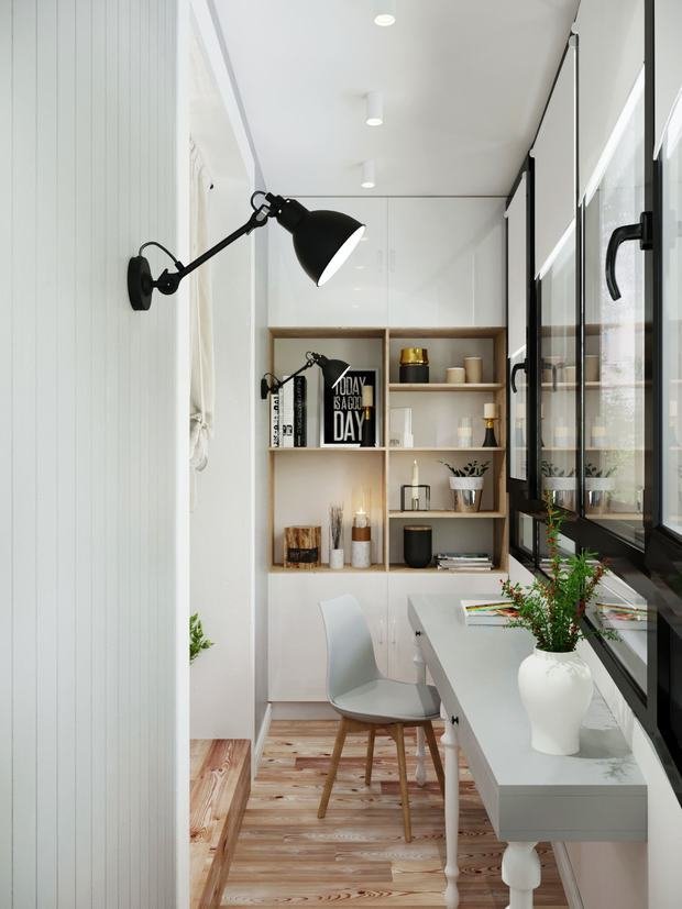 Фото из портфолио ЖК «Заельцовский» | Лоджия – фотографии дизайна интерьеров на INMYROOM