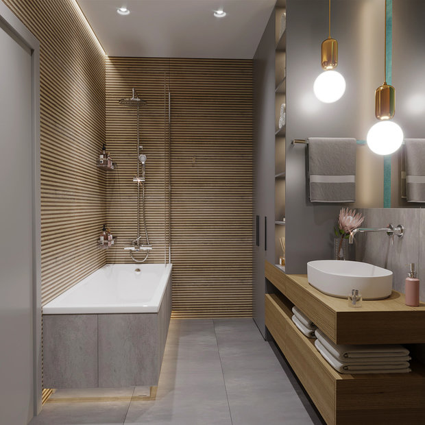 Фото из портфолио Сияние Авроры – фотографии дизайна интерьеров на INMYROOM