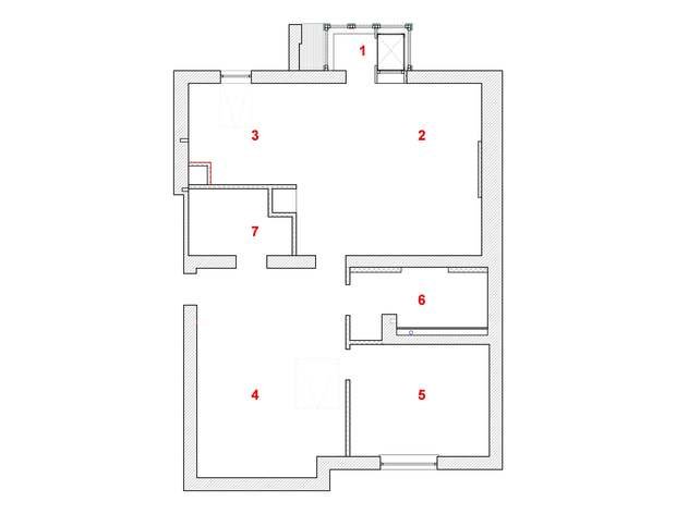 Фотография: Планировки в стиле , Квартира, Дома и квартиры – фото на INMYROOM