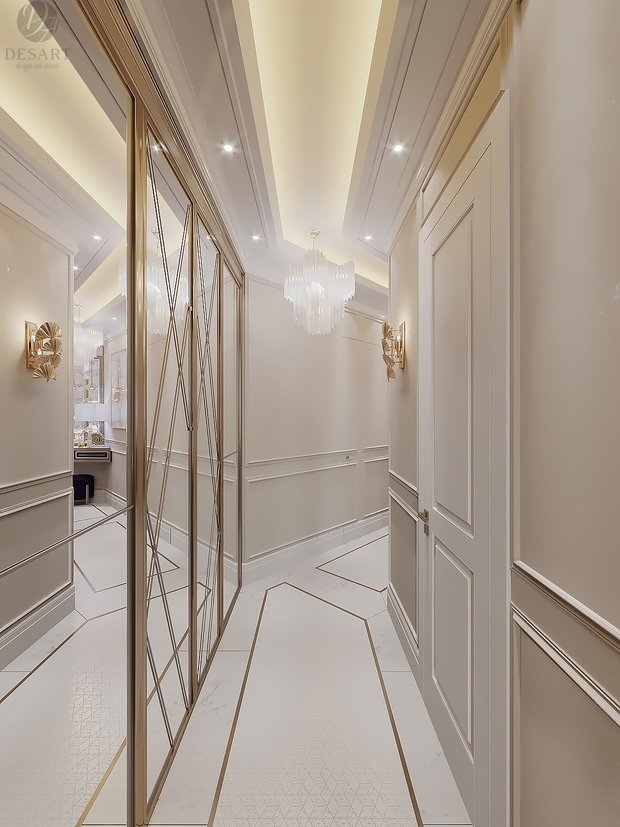 Фото из портфолио ЖК Утесов. Прихожая-коридор – фотографии дизайна интерьеров на INMYROOM