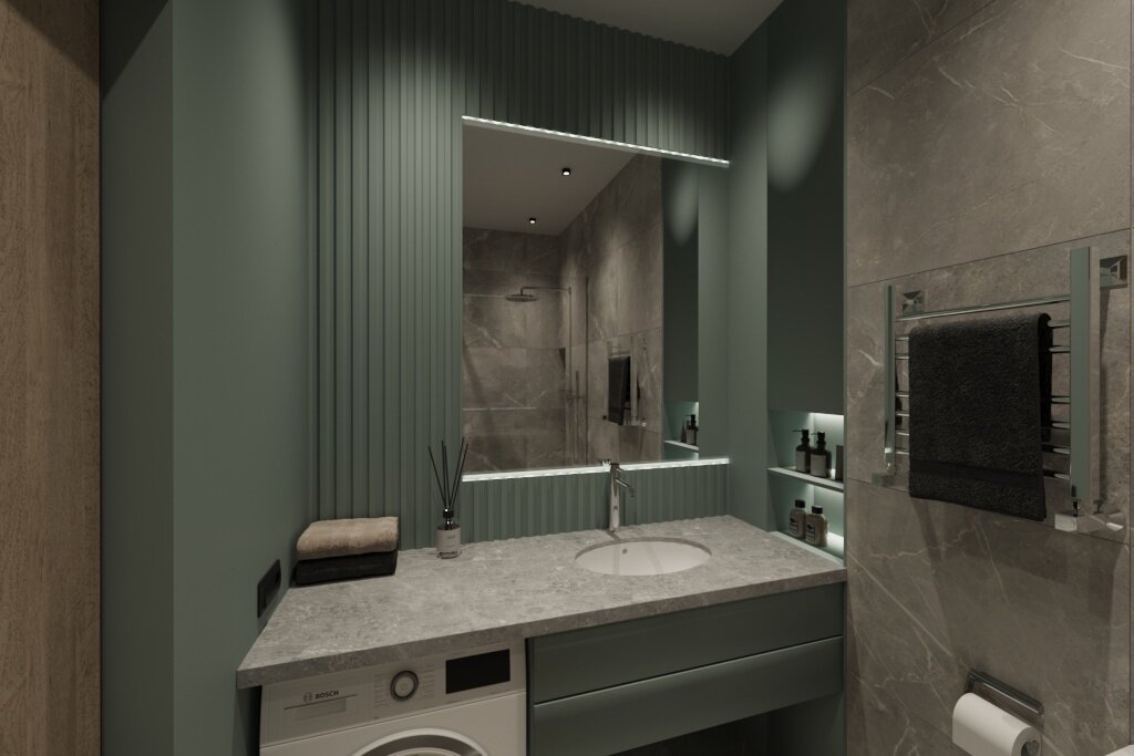 Фото из портфолио ЖК Space (2023 год) – фотографии дизайна интерьеров на INMYROOM Фото из портфолио ЖК Space (2023 год) – фотографии дизайна интерьеров на INMYROOM