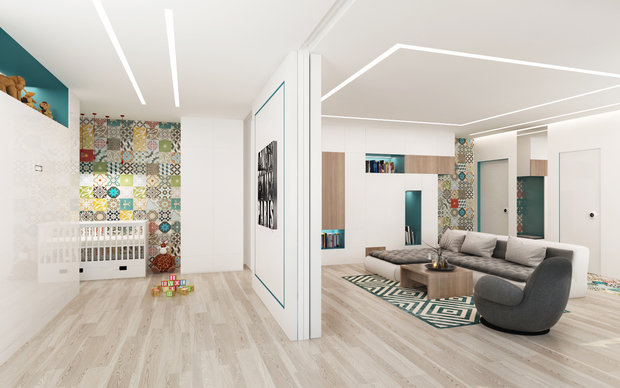 Фото из портфолио Квартира-студия в Москве – фотографии дизайна интерьеров на INMYROOM