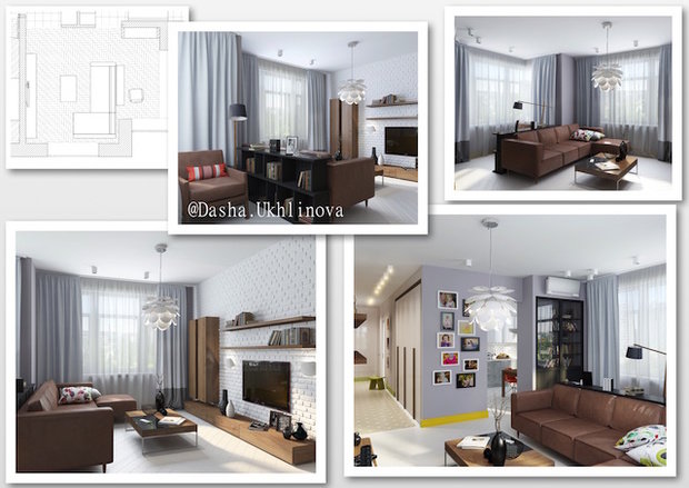 Фото из портфолио Дерево и камень – фотографии дизайна интерьеров на INMYROOM