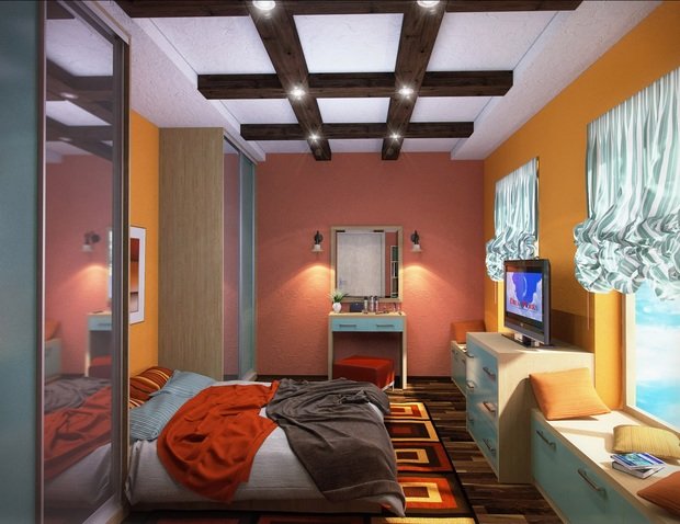 Фото из портфолио Квартира в этническом стиле – фотографии дизайна интерьеров на INMYROOM