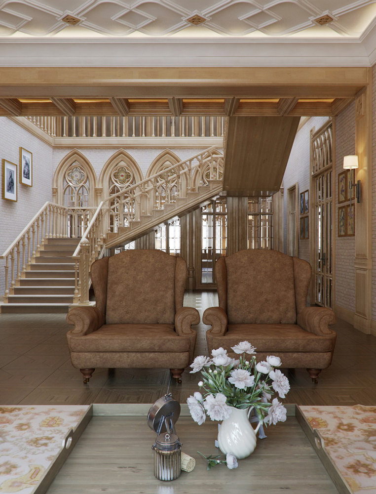 Фото из портфолио Английский дом (пригород Санкт-Петербурга) – фотографии дизайна интерьеров на INMYROOM Фото из портфолио Английский дом (пригород Санкт-Петербурга) – фотографии дизайна интерьеров на INMYROOM