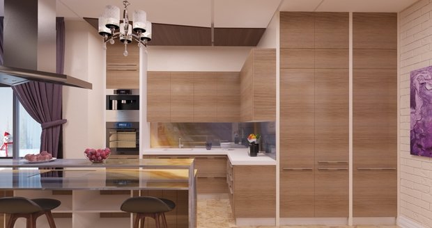 Фотография: Кухня и столовая в стиле Классический, Современный, Дом, Московская область, Апрелевка парк, Филипп Киценко – фото на INMYROOM