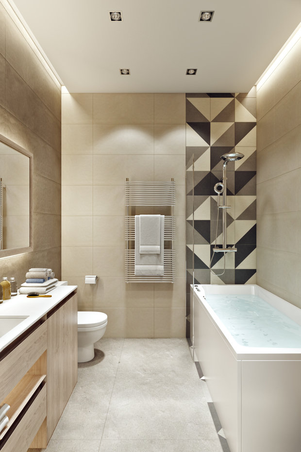 Фото из портфолио Акварель – фотографии дизайна интерьеров на INMYROOM