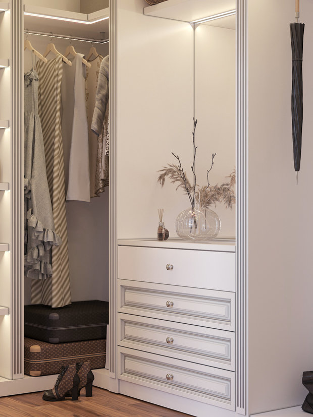 Фото из портфолио Спальня в частном доме – фотографии дизайна интерьеров на INMYROOM