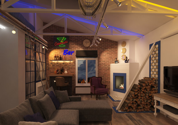 Фото из портфолио Пентхаус на Чистых прудах – фотографии дизайна интерьеров на INMYROOM