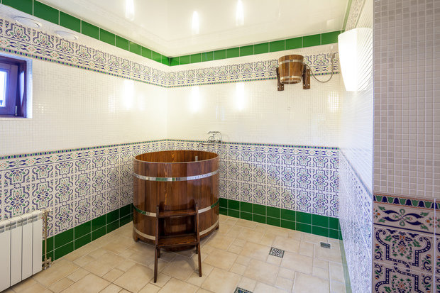 Фото из портфолио Интерьер коттеджа в Нижегородской области – фотографии дизайна интерьеров на INMYROOM