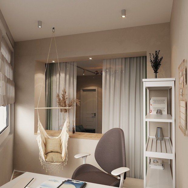 Фото из портфолио Квартира П-44Т – фотографии дизайна интерьеров на INMYROOM