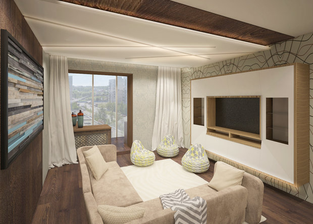 Фото из портфолио Интерьер двухкомнатной квартиры – фотографии дизайна интерьеров на INMYROOM