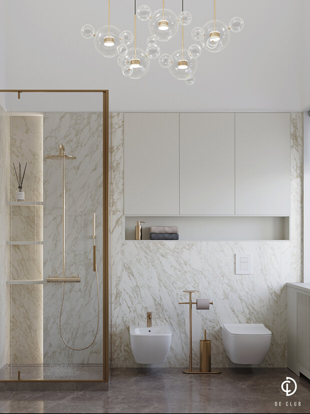 Фото из портфолио Дом 258 м² в КП «Соловьиный» – фотографии дизайна интерьеров на INMYROOM