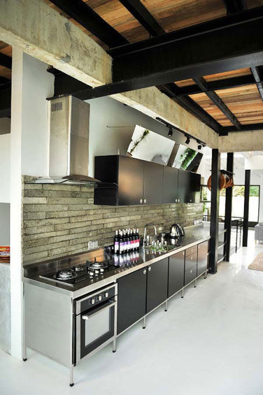 Фотография: Кухня и столовая в стиле Лофт, Декор интерьера, Интерьер комнат, Плитка – фото на INMYROOM