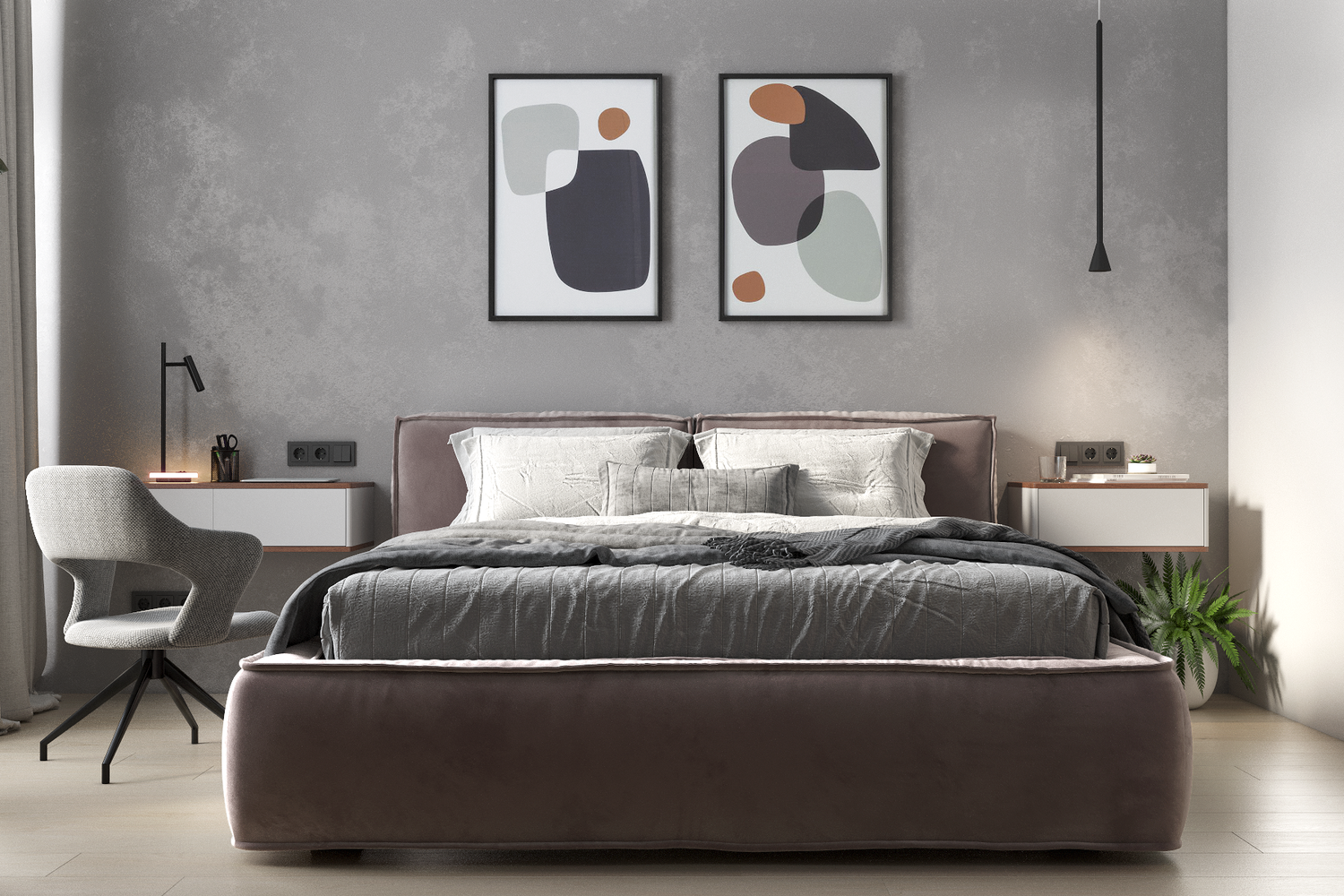 Фотография: Спальня в стиле Современный, Минимализм, Лофт, Квартира, Проект недели, Москва, 3 комнаты, 60-90 метров, OS Interior – фото на INMYROOM Фотография: Спальня в стиле Современный, Минимализм, Лофт, Квартира, Проект недели, Москва, 3 комнаты, 60-90 метров, OS Interior – фото на INMYROOM