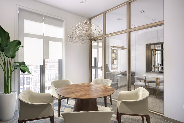 Фото из портфолио Офис в БЦ Poklonka Place – фотографии дизайна интерьеров на INMYROOM