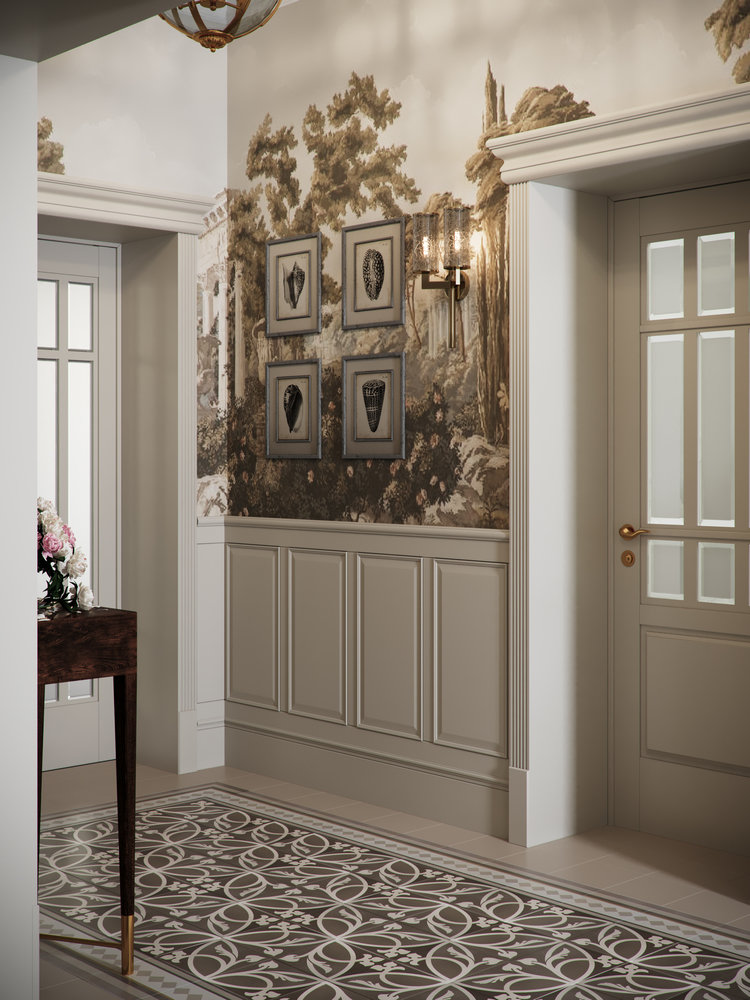 Фото из портфолио Романтичная неоклассика. Дом в Калининграде. – фотографии дизайна интерьеров на INMYROOM Фото из портфолио Романтичная неоклассика. Дом в Калининграде. – фотографии дизайна интерьеров на INMYROOM