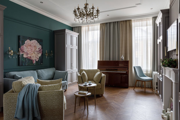 Фото из портфолио Переделка в старом фонде – фотографии дизайна интерьеров на INMYROOM