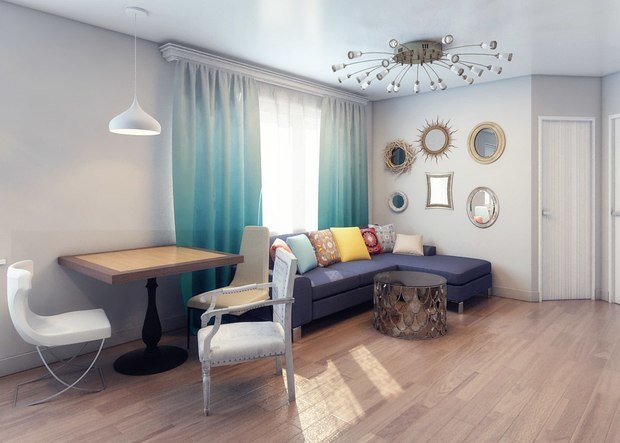 Фото из портфолио Квартира вокруг аквариума – фотографии дизайна интерьеров на INMYROOM