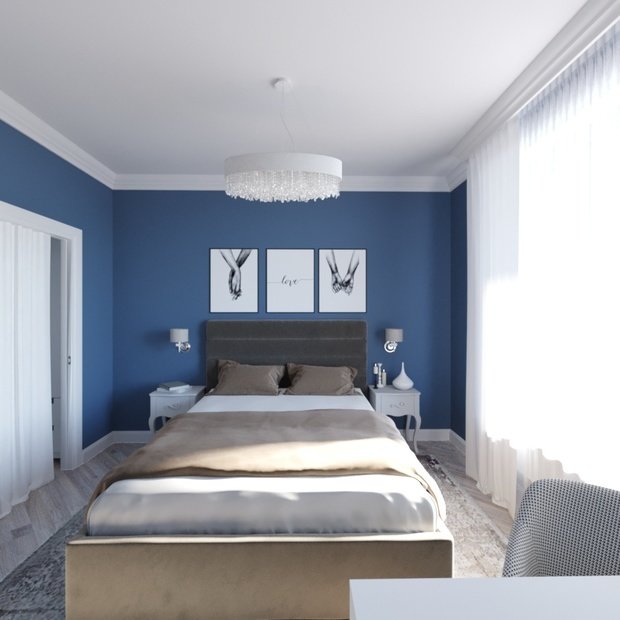 Фото из портфолио Спальня – фотографии дизайна интерьеров на INMYROOM