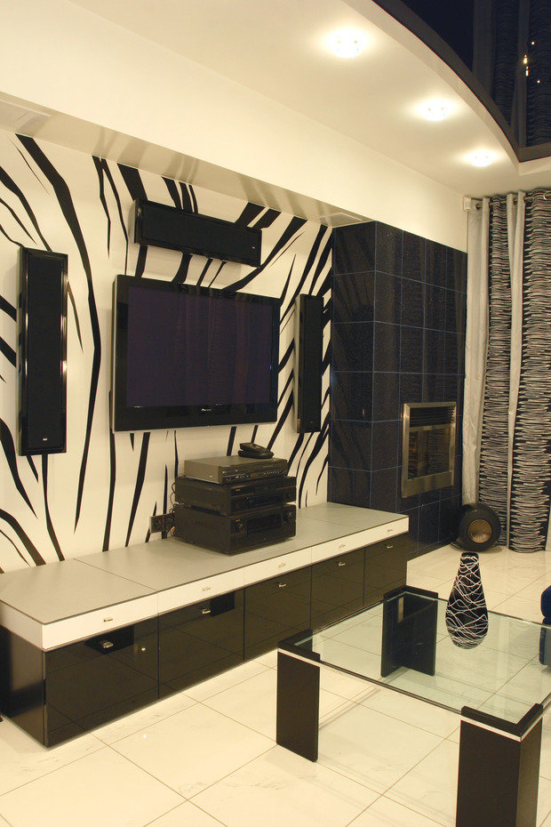 Фотография: Гостиная в стиле Хай-тек – фото на INMYROOM