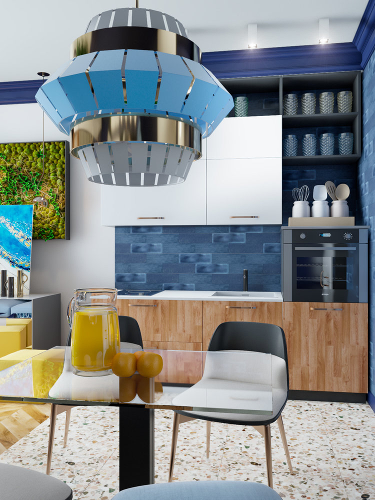 Фото из портфолио Живописная Эклектика – фотографии дизайна интерьеров на INMYROOM Фото из портфолио Живописная Эклектика – фотографии дизайна интерьеров на INMYROOM