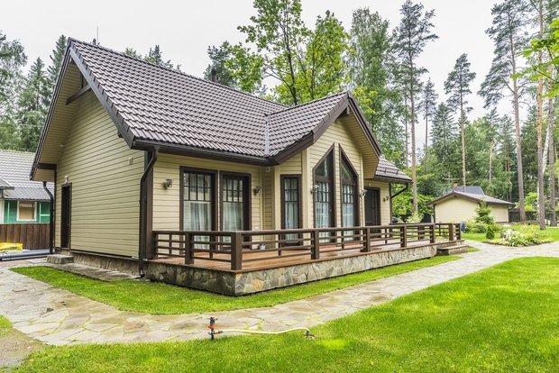 Фото из портфолио Загородный дом под Петербургом – фотографии дизайна интерьеров на INMYROOM