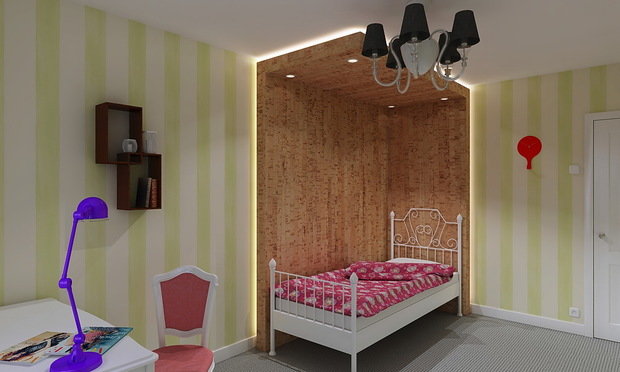 Фото из портфолио Комната для девочки. – фотографии дизайна интерьеров на INMYROOM