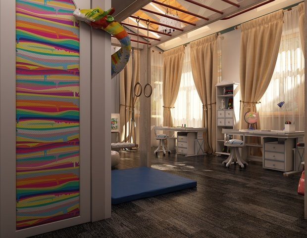 Фото из портфолио Детская комната для мальчиков – фотографии дизайна интерьеров на INMYROOM