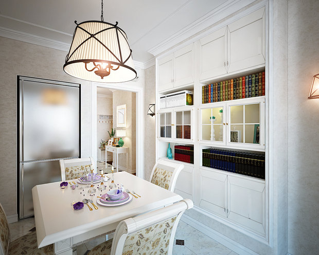 Фото из портфолио Французская классика – фотографии дизайна интерьеров на INMYROOM