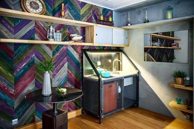 Фото из портфолио SUNTAN Обожжённое дерево – фотографии дизайна интерьеров на INMYROOM